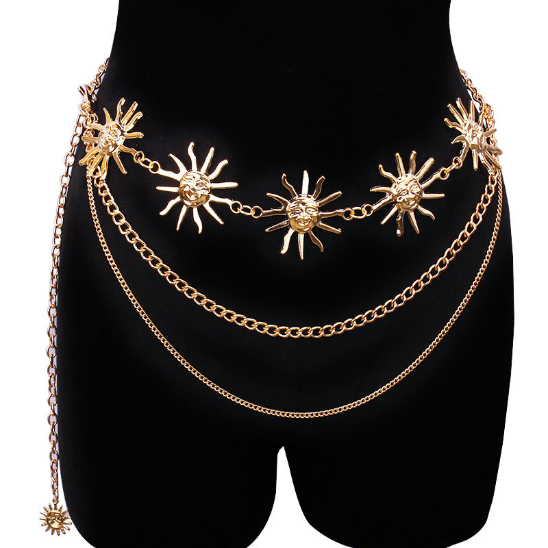 Chunky Multilayer Punk Gothic  - Body Jewelry 评论和价格