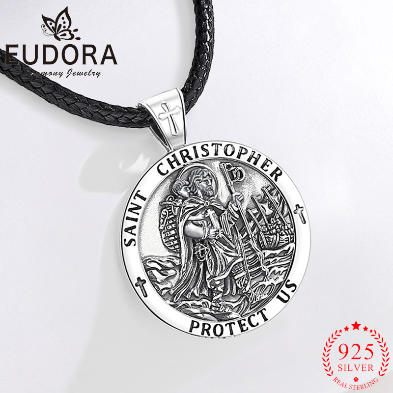 Eudora New 925 Sterling Silver - 925 Sterling Silver Chain Necklace Men 评论和价格